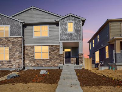 New construction Townhouse house 774 North Shawnee St, Aurora, CO 80018 The Keystone- photo 0