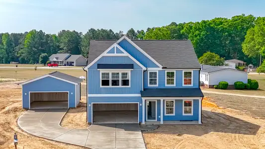 New construction Single-Family house 83 Lowell Cv, Angier, NC 27501 plan Russell - image