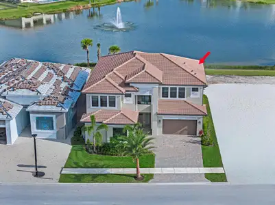 New construction Single-Family house 10028 Cloud Vw, Palm Beach Gardens, FL 33412 plan Olympus - image