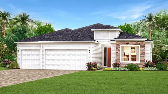 New construction Single-Family house 25 Nepessing Row, St. Augustine, FL 32092 plan Princeton - image