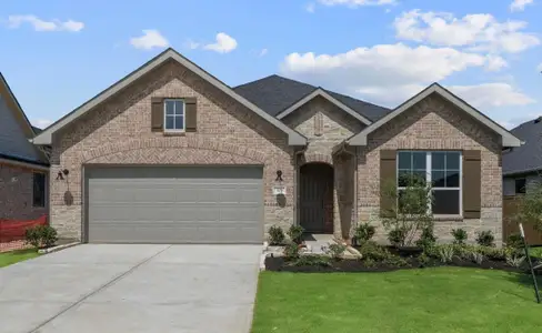 New construction Single-Family house 325 Gambels Quail Rd, Waller, TX 77484 plan Olive III U - image