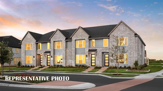 Visit our beautiful state of the art model home to see all of the new and exciting lock and leave townhomes now available in Solterra!  REPRESENTATIVE PHOTO