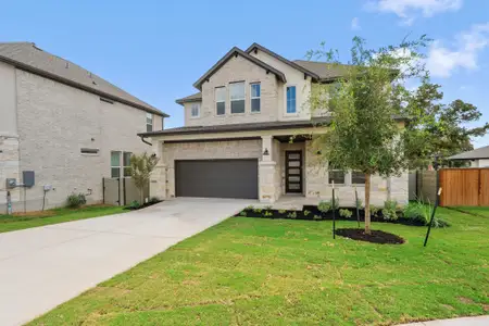 New construction Single-Family house 116 Rambling Rapids Dr, Georgetown, TX 78628 plan Garner - image