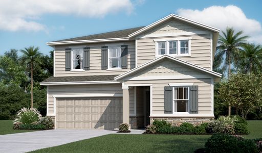 New construction Single-Family house 112 Lightsey Crossing Lane, Saint Augustine, FL 32084 Pearl- photo 0