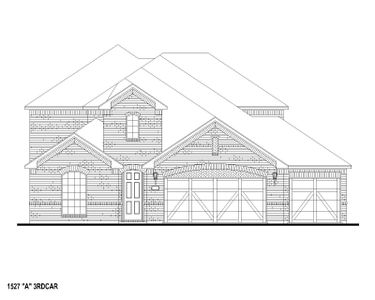 New construction Single-Family house 1295 Chestnut Dr, Haslet, TX 76052 Plan 1527- photo 0