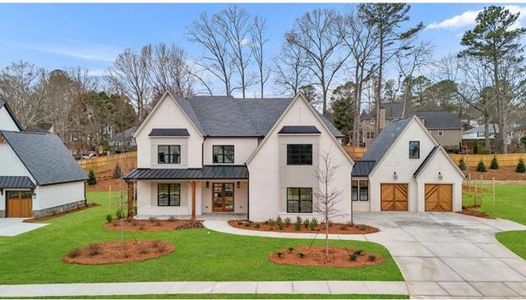 New construction Single-Family house 2910 Caney Park Way, Cumming, GA 30041 St.Ives- photo 0