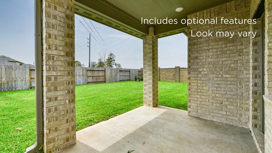 New construction Single-Family house 29752 Brushy Gables Dr, Magnolia, TX 77354 plan 4039 Elevation D - image