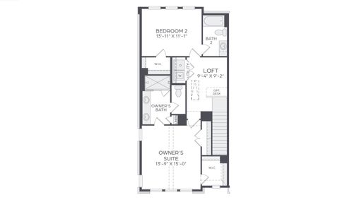 New construction Townhouse house 14701 Live Oak Cir, Addison, TX 75001 plan Magnolia End Left - image 5