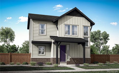 New construction Single-Family house 5772 N Jebel Way, Aurora, CO 80019 Plan 2803- photo 0