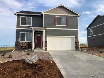 New construction Single-Family house 43134 Merion Hills Ct, Elizabeth, CO 80107 BRIDGEPORT- photo 0 0