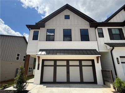 New construction Townhouse house 343 Brook Landing Cir, Auburn, GA 30011 plan Durham - image