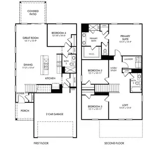 New construction Single-Family house 8231 Essence Dr, Longs, SC 29568 plan Roswell - image