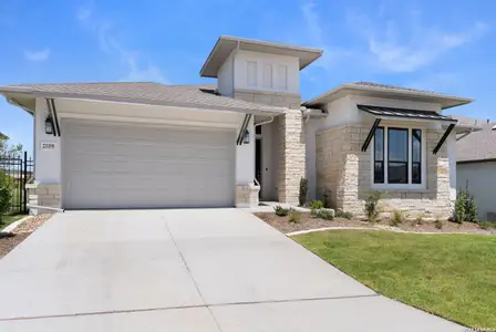 New construction Single-Family house 23358 Grande Vis, San Antonio, TX 78261 plan LeMans - image