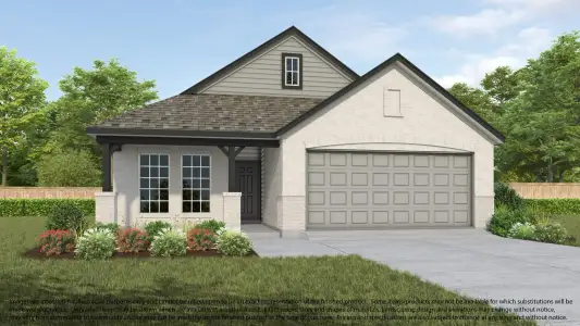 New construction Single-Family house 27 Knight Bayou Dr, Dayton, TX 77535 plan 218 - image