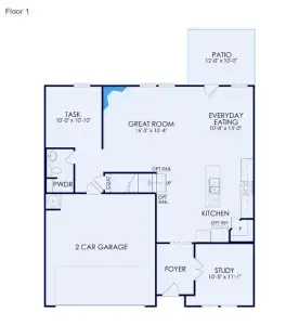 New construction Single-Family house 240 Delilah St, McDonough, GA 30252 plan Hampton - image
