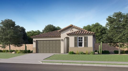New construction Single-Family house 9078 N 98th Dr, Peoria, AZ 85383 plan Da Vinci Plan 3564 - image