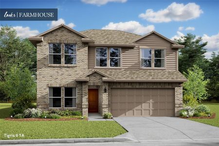 New construction Single-Family house 105 Palmer Bayou Ct, Dayton, TX 77535 plan Tigris II - image