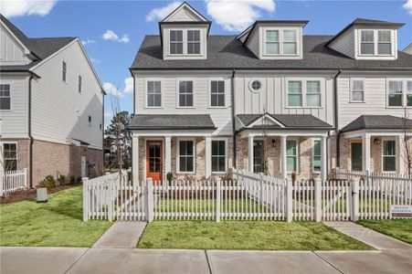 New construction Townhouse house 216 Village Overlook, Unit K1, Canton, GA 30114 plan The Greenfield - image
