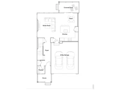 New construction Duplex house 1926 Crested Lark St, Fort Collins, CO 80528 plan Spire - image