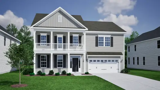 New construction Single-Family house 4020 Sweet Ivy Lndg, Durham, NC 27703 plan Roland II - image
