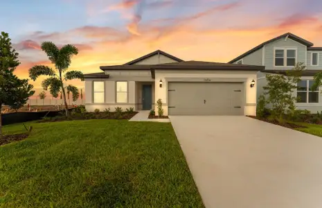 New construction Single-Family house 16816 Harmony River Ln, Parrish, FL 34219 plan Medina - image