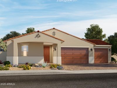 New construction Single-Family house 17640 W Mariposa Dr, Goodyear, AZ 85395 plan Arlo - 3 Car Garage Included - image