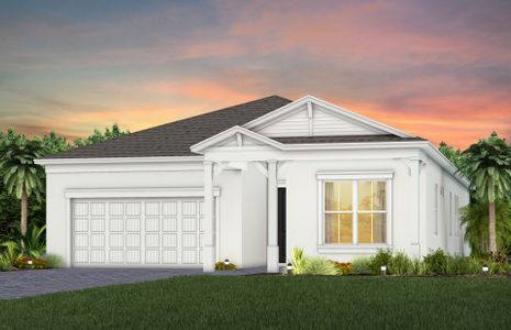 New construction Single-Family house 12790 Sw Cattleya Ln, Port St. Lucie, FL 34987 plan Concord - image