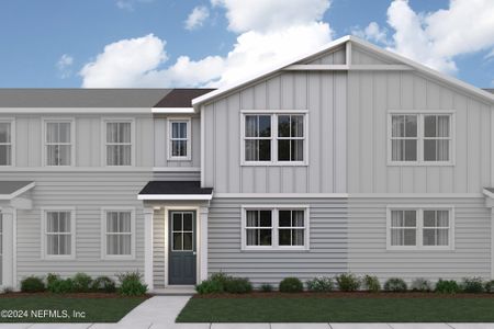 New construction Townhouse house 50 Axel Falls Dr, St. Johns, FL 32259 Carver- photo 0