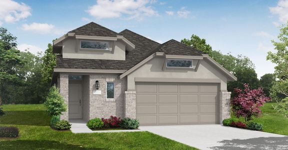 New construction Single-Family house 31996 Retama Rnch, Spring, TX 77386 null- photo 0