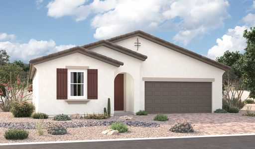 New construction Single-Family house 5034 W Hardtack Trl, Laveen, AZ 85339 plan Agate - image