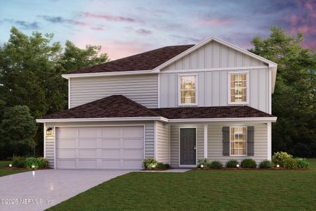 New construction Single-Family house 97 Seattle Trl, Palm Coast, FL 32164 plan GARDNER - image