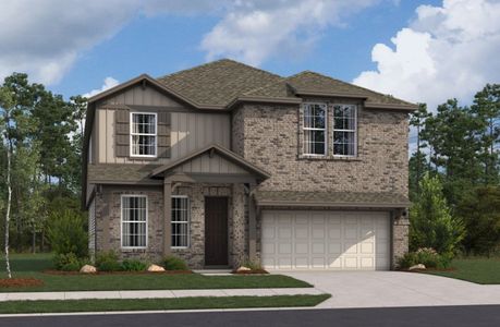 New construction Single-Family house 2346 Bluegill Bluff, San Antonio, TX 78253 Hudson- photo 0