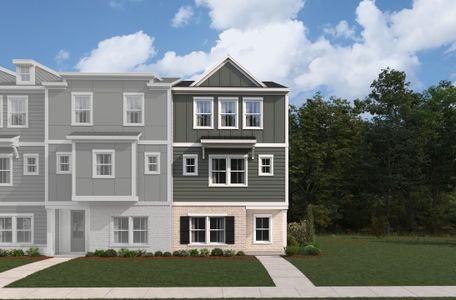New construction Single-Family house 1322 St. Albans Dr, Raleigh, NC 27609 plan Crestline - image