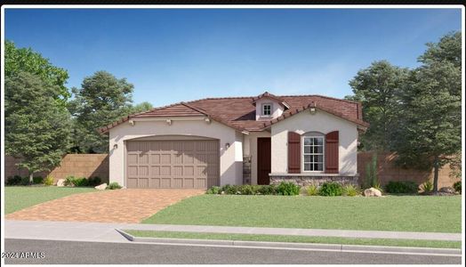 New construction Single-Family house 15884 W Kendall Street, Goodyear, AZ 85338 Clark II Plan 4076- photo 0