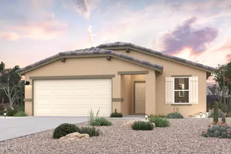 New construction Single-Family house 1335 W Bartolo Dr, Coolidge, AZ 85128 plan Sterling - image