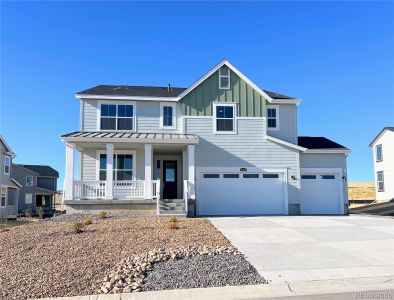 New construction Single-Family house 39769 Yorktown Terrace, Elizabeth, CO 80018 - photo 0