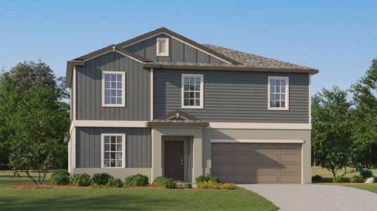 New construction Single-Family house 10215 Gentle Rain Dr, Land O' Lakes, FL 34638 Raleigh- photo 0 0