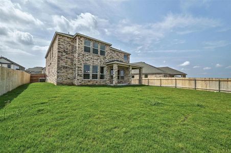 New construction Single-Family house 4740 Morese Palace Trl, Round Rock, TX 78665 null- photo 33 33