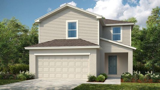 New construction Single-Family house 5762 Le Marin Way, Kissimmee, FL 34758 Maple- photo 0