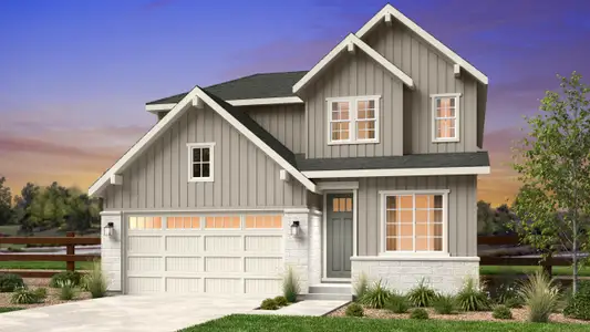 New construction Single-Family house 16956 W 92Nd Lp, Arvada, CO 80007 plan Estes - image