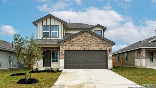 New construction Single-Family house 4206 Tarragon Place, Von Ormy, TX 78073 The Jasmine - photo 0