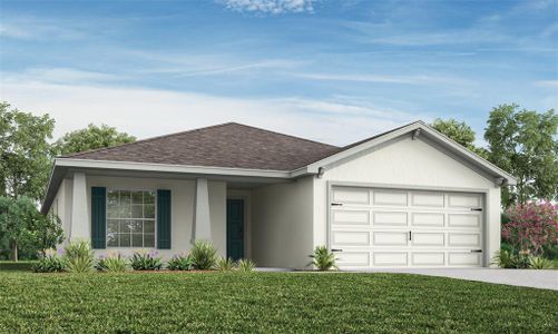 New construction Single-Family house 770 Bentley North Loop, Auburndale, FL 33823 Parker- photo 0