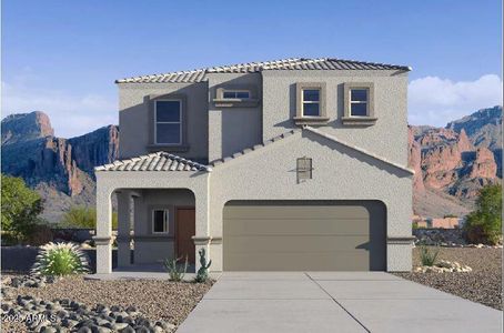 New construction Single-Family house 5041 E Umber Rd, San Tan Valley, AZ 85143 null- photo 0