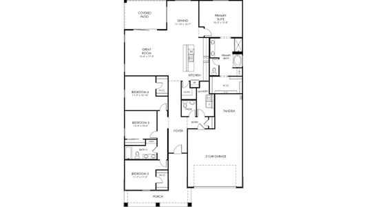 New construction Single-Family house 10807 W Jones Ave, Tolleson, AZ 85353 plan Amber - image