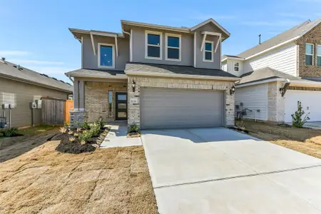 New construction Single-Family house 4214 Red Cedar Ring Ln, Pinehurst, TX 77362 plan The Trenton - image