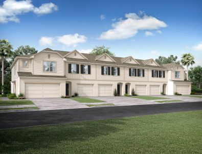 New construction Townhouse house 32122 Eastern Redbud Br, San Antonio, FL 33576 The St Sebastian- photo 0