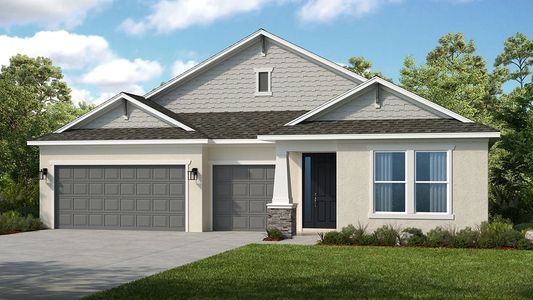 New construction Single-Family house San Antonio, FL 33576 plan Bradley - image