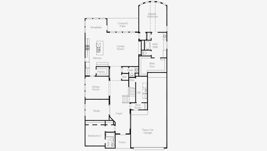 New construction Single-Family house 6419 Sparkling, Manvel, TX 77578 plan Lumberton - image