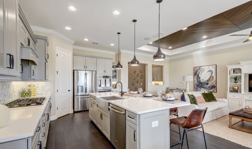 Kitchen with breakfast bar