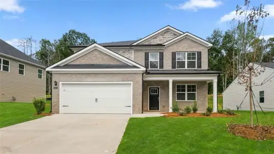 New construction Single-Family house 2171 Edgecombe Ln, Dacula, GA 30019 plan Elle - image
